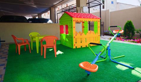 Детская площадка. Гостевой комплекс Атриум, г. Геленджик, с. Дивноморское