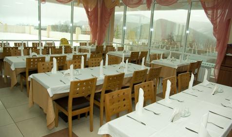 Ресторан "Европейский". Курортный комплекс «Молния-Ямал», Туапсинский р-н, п. Небуг