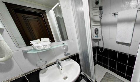 Санузел, отель Дельфин, г. Сочи, п. Лазаревское