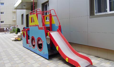 Детская горка. Гостевой дом Золотая рыбка, Туапсинский район, п. Ольгинка