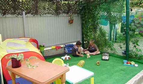 Детская площадка. Гостевой дом Донна Роза, п. Лермонтово