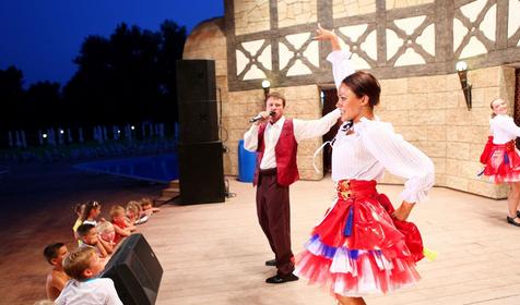 Анимация. Отель Довиль, г. Анапа