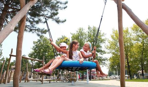 Игровая площадка. Отель Довиль, г. Анапа