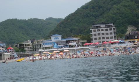 Пляж п. Ольгинка