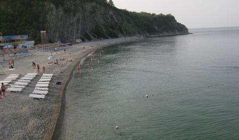 Пляж п. Ольгинка