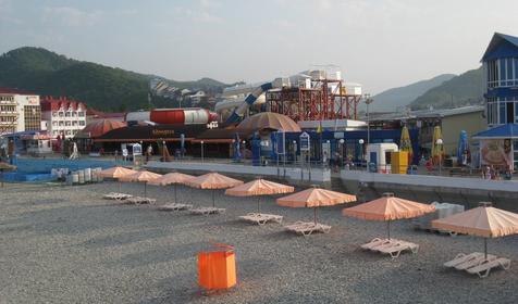 Пляж п. Ольгинка