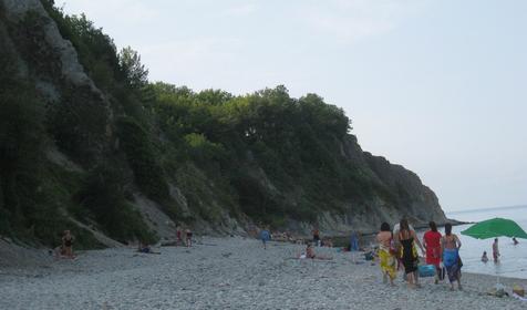 Пляж п. Ольгинка