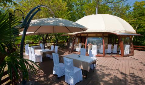 Ресторан La More. Курортный комплекс Costa Rusa, Туапсинский район, п. Майский