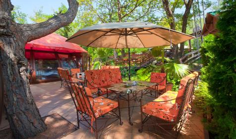 Ресторан Джан Баклажан. Курортный комплекс Costa Rusa, Туапсинский район, п. Майский