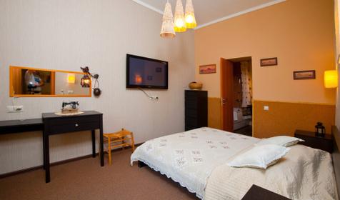 Номер Люкс-Модерн. Прибрежный отель Green Apple. Курортный комплекс Costa Rusa, Туапсинский район, п. Майский