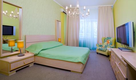 Стандартный номер. Прибрежный отель Green Apple. Курортный комплекс Costa Rusa, Туапсинский район, п. Майский