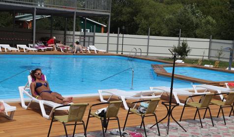 Бассейн. Пансионат Большая медведица, Апшеронский район, х. Гуамка