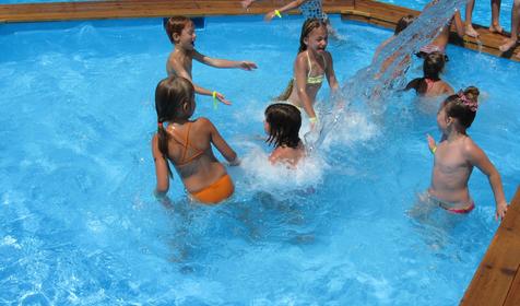 Бассейн. Пансионат Большая медведица, Апшеронский район, х. Гуамка