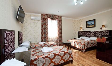 Полулюкс четырехместный. Отель Rosa del Viento (Роза ветров), г. Туапсе