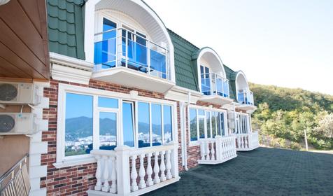 Балконы. Отель Rosa del Viento (Роза ветров), г. Туапсе