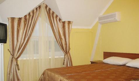 Двух-, трехместный стандарт с удобствами на блок. Гостевой дом Аквамарин, г. Геленджик