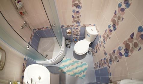 Душевая. Хостел "Южный Регион", г. Краснодар