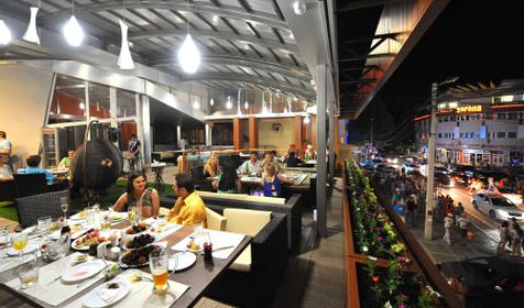 Ресторан Облака. Гостиничный комплекс Альбатрос, г. Анапа