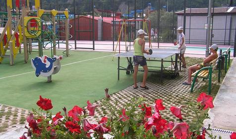 Детская площадка. Пансионат Черноморье, Туапсинский район, п. Небуг