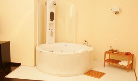 Джакузи. Аппартаменты "Пентахаус". Отель Отель Genoff (Женофф), г. Краснодар