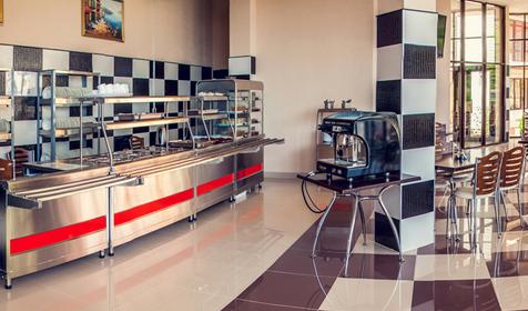 Столовая. Гостиница "Ривьера", г. Сочи, п. Аше