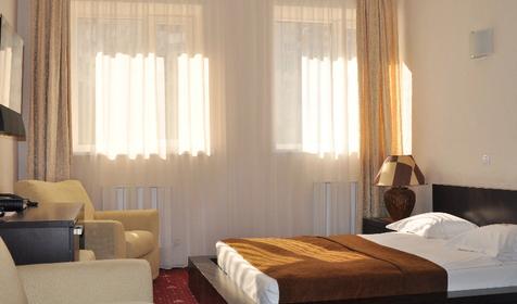 Одноместный номер "Премиум класс". Отель Отель Genoff (Женофф), г. Краснодар