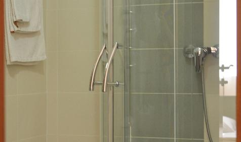 Санузел. Одноместный номер "Бизнес-класс". Отель Отель Genoff (Женофф), г. Краснодар