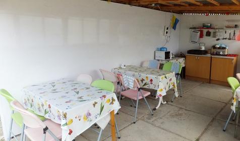 Летняя кухня. Мини-гостиница Ёжик, Туапсинский район, п. Джубга