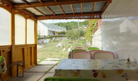 Летняя кухня. Мини-гостиница Ёжик, Туапсинский район, п. Джубга