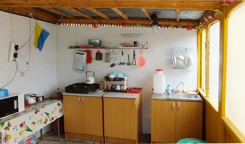 Летняя кухня. Мини-гостиница Ёжик, Туапсинский район, п. Джубга