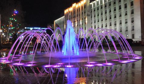 Фонтанный комплекс у Дома Книги