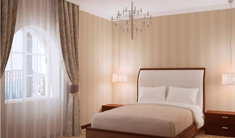 Люкс, первая комната. Villa Marina Hotel, г. Краснодар