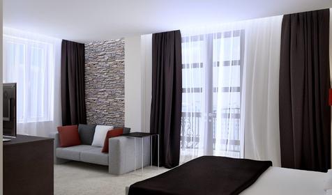 Классический номер с балконом. Villa Marina Hotel, г. Краснодар