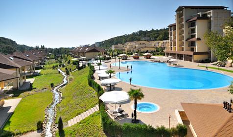 Бассейн. Отель и СПА "Аквамарин", Туапсинский р-н, с. Пляхо