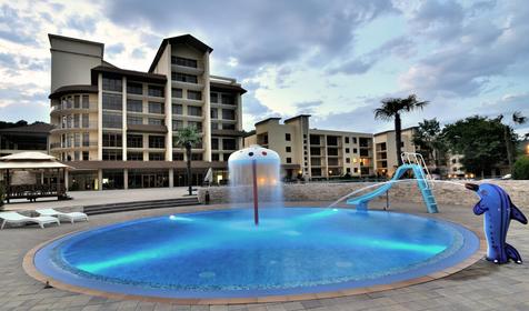 Детский бассейн. Отель и СПА "Аквамарин", Туапсинский р-н, с. Пляхо