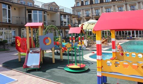 Детская площадка. Гостиничный комплекс Маринус, г. Геленджик, с. Кабардинка