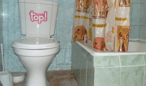 Санузел. Двухкомнатный Люкс. Коттеджи "Уютный берег", г. Геленджик