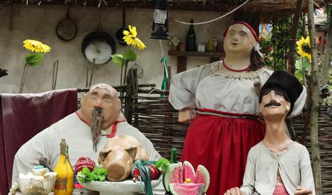 Аттракцион Хуторок в Чистяковской роще