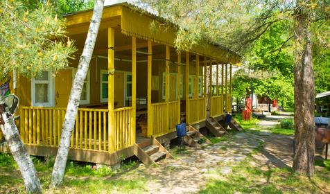 Расположение базы отдыха "Родничок", г. Горячий Ключ, с. Безымянное