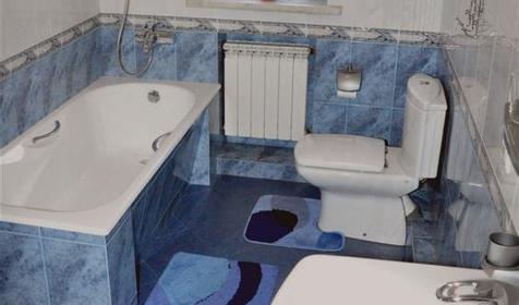 Санузел. Студия. Гостиница Greekhouse, г. Краснодар