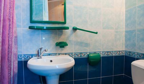 Санузел номера. Гостевой дом Гаро, Сочи, п. Лоо