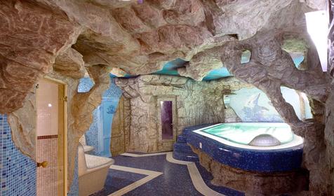 Хаммам Снежная пещера. Бассейн с подводными аттракционами. Гостинично-банный комплекс Relax, г. Краснодар
