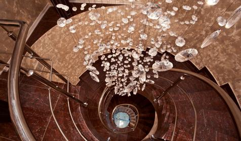 Лестница. Отель MOZART (Моцарт), г. Краснодар