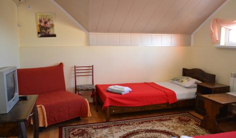 Двухместный стандарт (мансарда). Отель Бавария, г. Анапа, п. Витязево