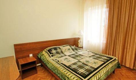 Спальня. Люкс двухкомнатный. Гостевой дом Райский уголок, Туапсинский район, п. Ольгинка