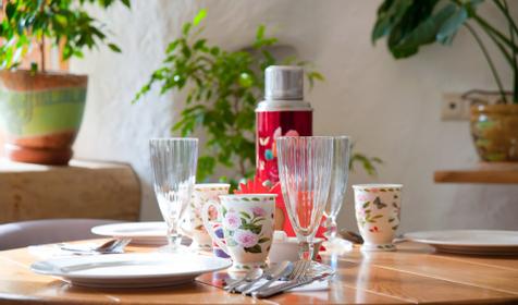 Столовая. Гостевой дом ОМ ДОМ (British House), г. Сочи, Адлерский район, п. Красная Поляна