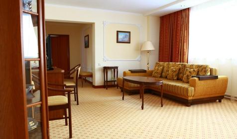 Люкс четырехместный. Пансионат с лечением Урал, г. Анапа