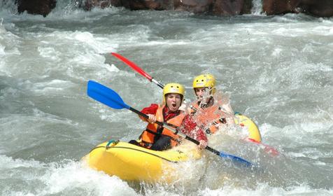 Сплав на байдарках, р. Киша, Республика Адыгея, ст. Даховская