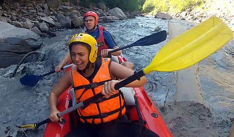 Сплав на байдарках, р. Киша, Республика Адыгея, ст. Даховская