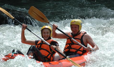 Сплав на байдарках, р. Киша, Республика Адыгея, ст. Даховская